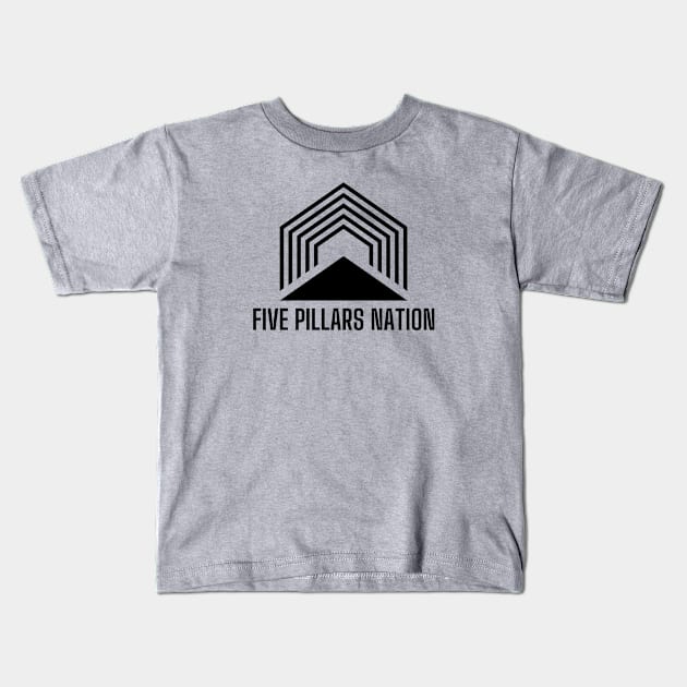 BIG - Five Pillars Nation Kids T-Shirt by Five Pillars Nation